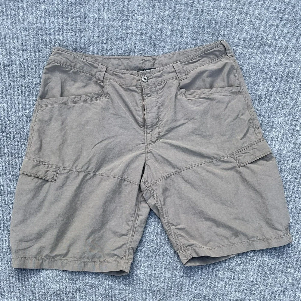 North Face Shorts Mens 38 TNF Cargo Hiking Trail Hybrid‎ Nylon Cotton Cargo 10